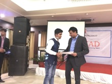 Leap Workshop Chandrapur Felicitation Ceremony