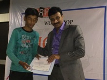 Leap Workshop Wardha Felicitation Ceremony