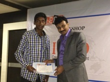 Leap Workshop Wardha Felicitation Ceremony